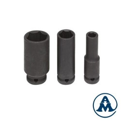 Ključ Nasadni Udarni 1/2" 19x78mm BI4E3L019 Fervi